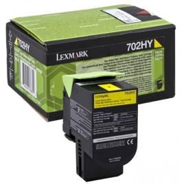 Lexmark 70C2HY0 - 702HY toner amarillo original