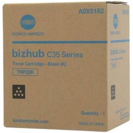 Konica Minolta TNP22K - A0X5152 toner negro original