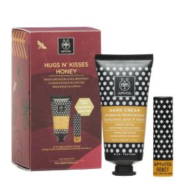 Coffret Hug N' Kisses Honey Creme de Mãos + Stick Labial