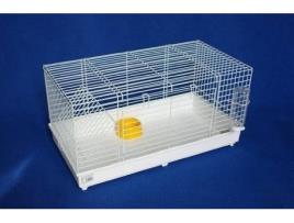 Gaiola para Coelhos  Nº2 (Branco - 68x36x37cm)