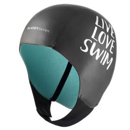 Buddyswim Neoprene Cap Smooth Skiin 2.5 Mm M Black