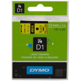 Dymo S0720580 (45018) negro sobre amarillo original