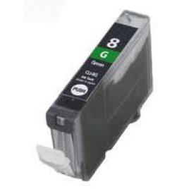Compatible Canon CLI8 verde tinta - Reemplaza 0627B001