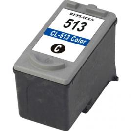 Compatible Canon CL513/CL511 color tinta - Muestra nivel de tinta - Reemplaza 2971B001/2972B001