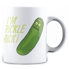 Rick And Morty I Am A Pickle Rick One Size White / Green