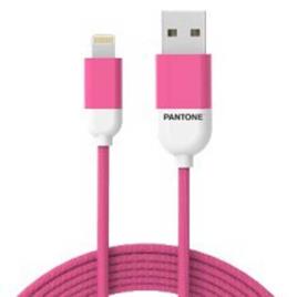Pantone Universe Para Cabo De Relâmpago Pt-lcs001-5r Usb-a 1.5 M One Size Pink