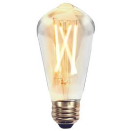 Silver Sanz Lâmpada De Led 450227 Edison Pear One Size Yellow / Clear