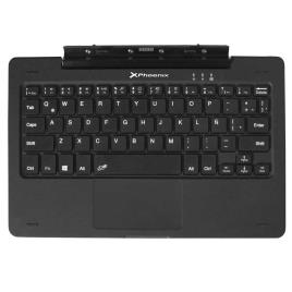 Teclado Sem Fio Phswitchkeyboard Plus 10.1´´ Spanish QWERTY Black