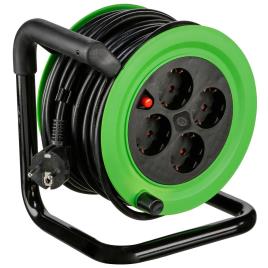 Mini Drum 4 Safety Sockets 15 M One Size Black / Green