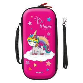 Konix Bolsa De Transporte Para Switch Nintendo Unik Be Magic Pro One Size Pink