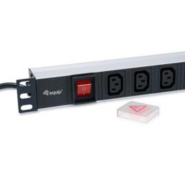 Equip Rack De Power Strip 333310 One Size Black