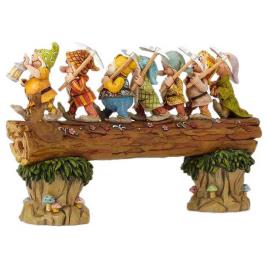 Enesco Branca De Neve A Figura Dos Sete Anões 21 Cm One Size Multicolor