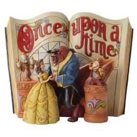 Enesco Figura La Belle Et La Bête Livro 16 Cm One Size Blue / Yellow / Brown