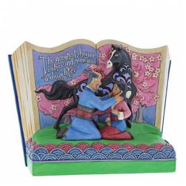Figura Mulan The Greatest Honor Is Having You As A Daughter 15 Cm One Size Blue / Green / Pink