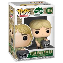 Funko O Caçador De Cocodrile Com Sui Pop Irwin One Size Green / Yellow / Grey