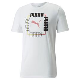 Camiseta De Manga Curta Box XL  White