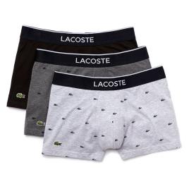 Lacoste Slip 3 Unidades M Black / Bitume Chine