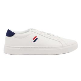 Superdry Treinadores Vegan Court Sp Tennis EU 37 White / Supermarine Navy