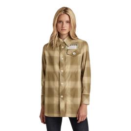 Casaco Naval Collar Overshirt 2.0 S Fresh Army Green Ryan Check