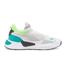 Treinadores Rs-z Core EU 45 Puma White / Harbor Mist / Spectra Green