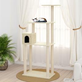 Árvore para gatos com postes arranhadores sisal