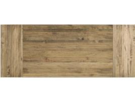Cabeceira de Cama  3P (Castanho - Madeira - 150x60 cm)