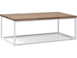Mesa de Centro  88 Icub Branco (Madeira, Metal - 60x80x43 cm)