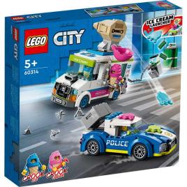 LEGO City 60314 Perseguição Policial de Carro dos Gelados