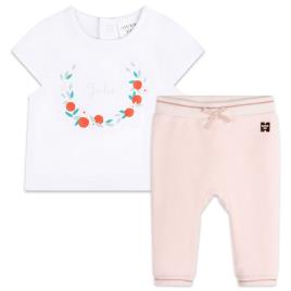 Carrement Beau Definir Y98166 9 Months Pink