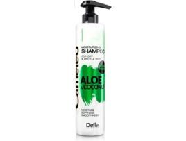 Champô DELIA COSMETICS Aloe & Coconut Moisturizing (250ml)