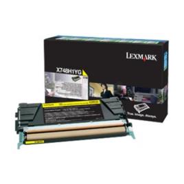 Toner LEXMARK X748H3YG Amarelo CORP. 10K a 5% - X748