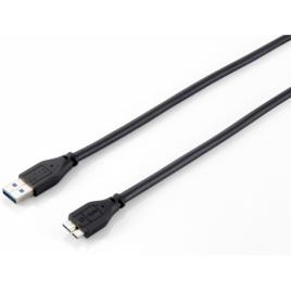 Cabo  USB 3.0 Cable A/M para Micro B Preto - 128397