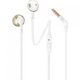 Auriculares Com fio  T 205 (In Ear - Microfone - Dourado)