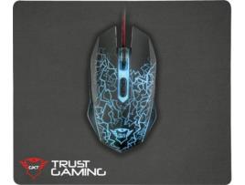 Tapete de Rato Gaming TRUST GXT 783 (Superf?cie de Pano - Antiderrapante)