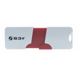 Pendrive S3+ USB 3.0 32GB SPACE Vermelho