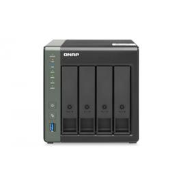 NAS QNAP 4-Bay Annapurna Labs AL314 1.7GHz Quad Core/4GB/1x10Gb+1x2.5Gb+1x1Gb/USB/Tower- TS-431X3-4G