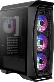 Caixa Aero One Frost Preto ATX 4x12cm FRGB