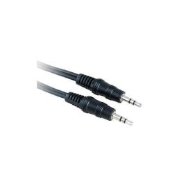 Cabo   áudio Jack 3,5mm,  1,5m Polybag