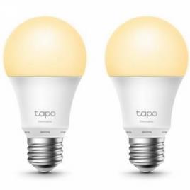 TP-LINK Lâmpada Inteligente Smart Wi-Fi Tapo L510E, E27, 8,7 W, 806 Lúmenes, Pack 2 Unidades