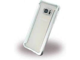 Capa em Silicone , Ã  prova de choque Anti-slip, Samsung G935F Galaxy S7 Edge, Prateado, 160310