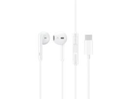 Auriculares Com fio HUAWEI CM33 (In Ear - Microfone - Branco)