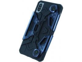 Capa em Silicone , Crab Style, Apple iPhone X, Preto