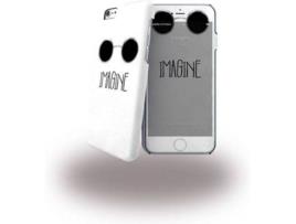 , Imagine, Capa Rígida + Protetor de Ecrã, Apple iPhone 6, 6s, Branco