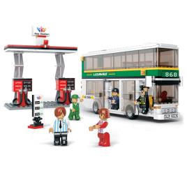 Town Bus Set Autocarro 2 Andares 403 pcs