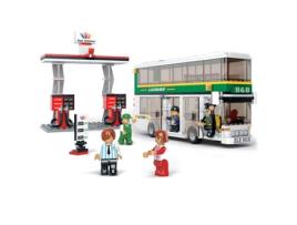 Construção SLUBAN Town Bus - Set Autocarro 2 Andares (Idade Mínima: 6 - 403 Peças)