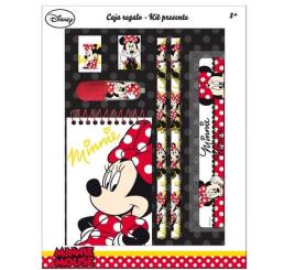 Kit acessórios escolares Disney Minnie