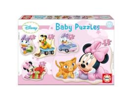 Puzzle Baby EDUCA Minnie (5 Peças)