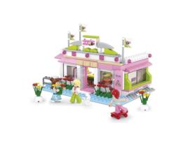 Construção SLUBAN Girls Dream - Clube de Bilhar (Idade Mínima: 6 - 289 Peças)