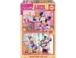 Puzzle EDUCA Minnie Happy Helpers (25 Peças)