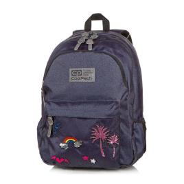 Mochila Hippie Sparkling Badges Jeans